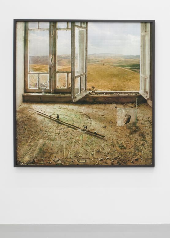 Cypress Day by Yuval Yairi contemporary artwork Print