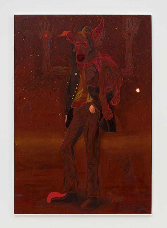 Not Dark Yet by Jason Fox contemporary artwork Painting