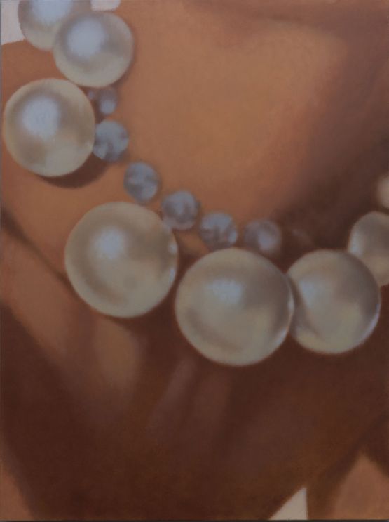 Her Cluster of Eggs Swell Like Cysts by Elle Wickens contemporary artwork Painting