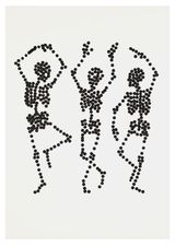 Dance to Dust Drawings 14 by Carlos Amorales contemporary artwork works on paper