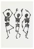 Dance to Dust Drawings 14 by Carlos Amorales contemporary artwork Works on Paper