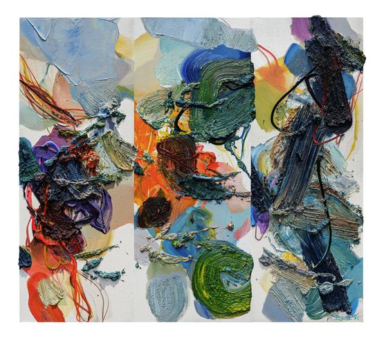 Fragment Alam Fragments of nature by Erizal As contemporary artwork Painting