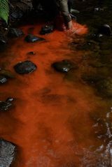 Red river rock Dumfriesshire Scotland 19 August 2016 by Andy Goldsworthy contemporary artwork moving image