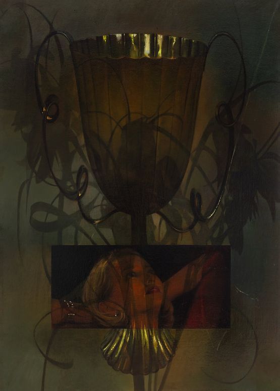 Entangle by Xie Lingrou contemporary artwork Painting