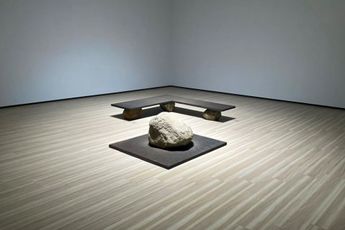 Contemporary art exhibition Group Exhibition Silence  Lee Ufan Shiho Fujiwara Yang Yongliang at Whitestone Gallery Taipei Taiwan