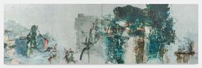 Green Mountains Shall See Me Like This by Tu Hongtao contemporary artwork Painting