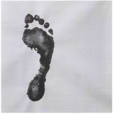 Father 1927.12.03-2010.08.27 My Fathers Footprint Right by Li Lang contemporary artwork print