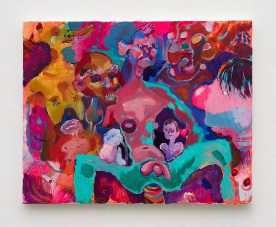 Late One Night at the Candy Factory by Richard Hawkins contemporary artwork Painting