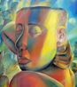Titanium by Alvin Ong contemporary artwork Painting