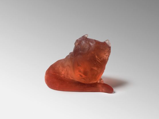 Cat by Leiko Ikemura contemporary artwork Sculpture