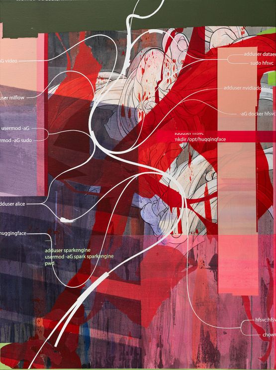 Hello World 20250517 by Zhong Wei contemporary artwork Painting