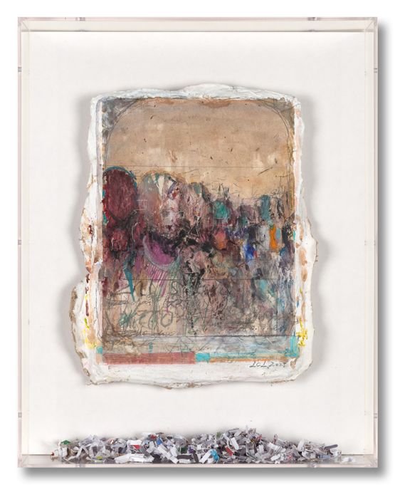 Signal No.15 by Li Changlong contemporary artwork Works on Paper