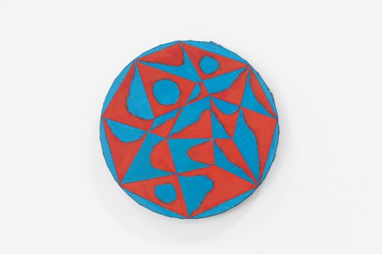 Red and Blue III NYC by Lydia Okumura contemporary artwork Painting