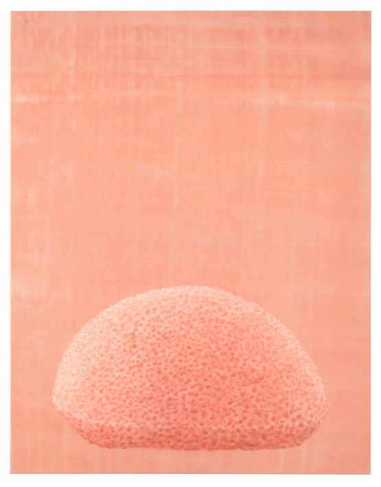 Peachy by Katharina Schilling contemporary artwork Painting