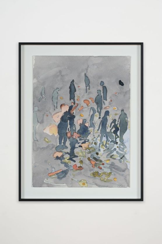 Leisure IV by Clive Van Den Berg contemporary artwork Works on Paper