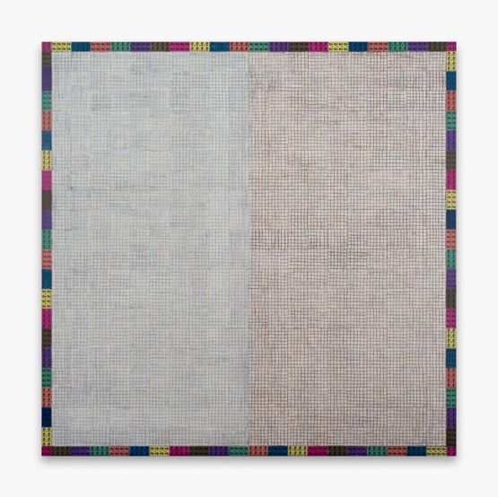 VisualEarSound Grammar by McArthur Binion contemporary artwork Painting