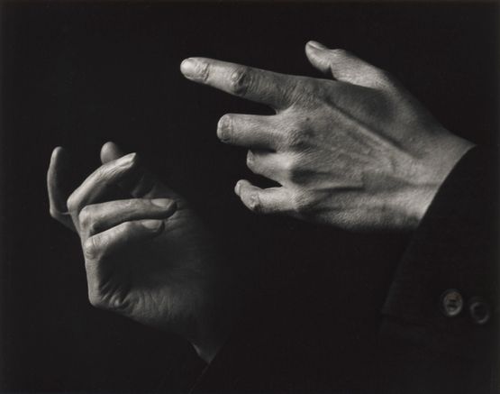 Conductors Hands by Ruth Bernhard contemporary artwork Photography