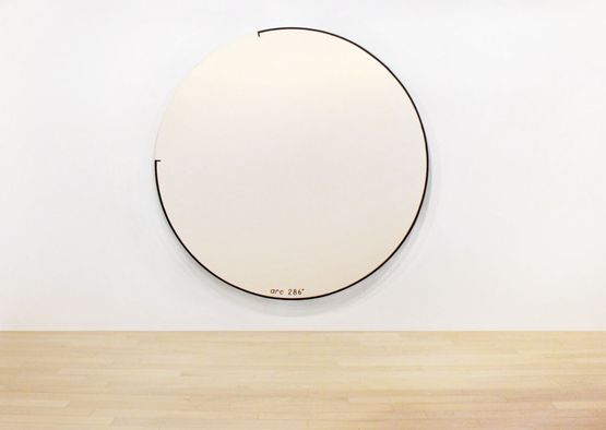 Arc 286 by Bernar Venet contemporary artwork Painting