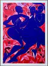 Violet Dance by Tunji Adeniyi-Jones contemporary artwork print