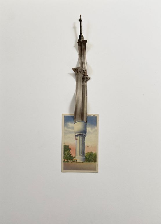 From the series Unstable Monuments by Lucia Tallova contemporary artwork Works on Paper