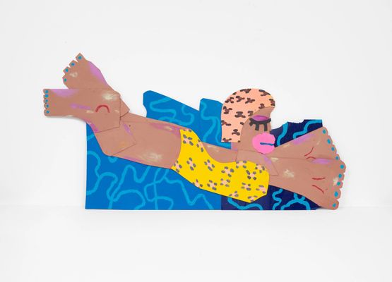 Diver by Sammy Binkow contemporary artwork Painting