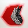 Masked Head 17 by Osi Audu contemporary artwork Painting