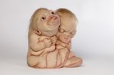 The Loafers by Patricia Piccinini contemporary artwork sculpture