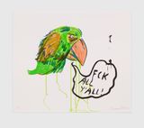 No Title Fck All YAll by Raymond Pettibon contemporary artwork print