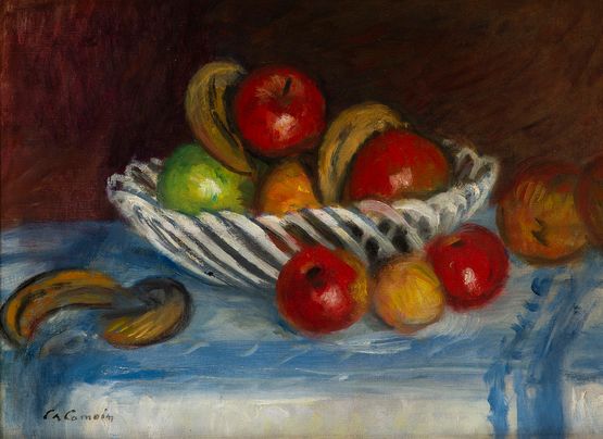 Corbeille de fruits by Charles Camoin contemporary artwork Painting