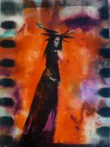 Voodoo Firewand by Jason Greig contemporary artwork works on paper