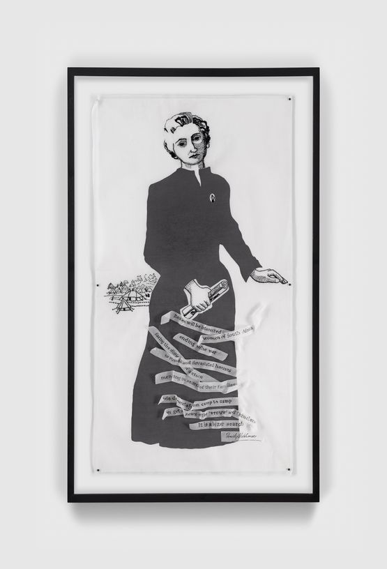 Emily Hobhouse Readers will be interested by Sue Williamson contemporary artwork Textile