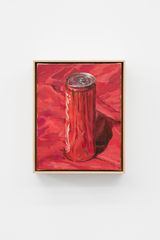 Coca-Cola On The Red Cloth by Ge Yulu contemporary artwork painting sculpture