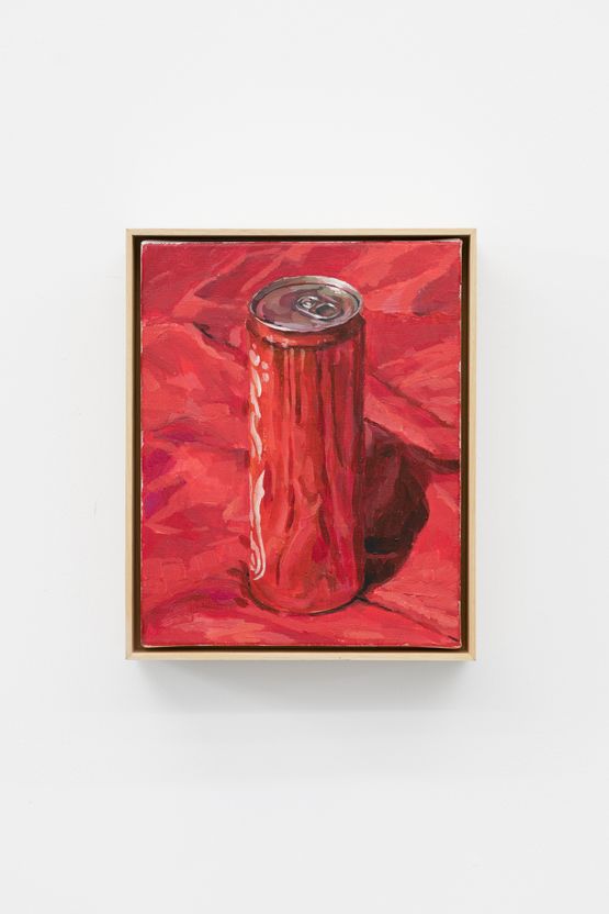 Coca-Cola On The Red Cloth by Ge Yulu contemporary artwork Painting