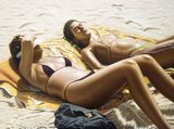 164 Beach 164 by Hilo Chen contemporary artwork painting
