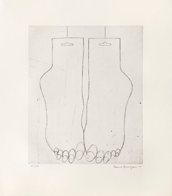 Feet by Louise Bourgeois contemporary artwork Print