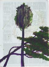Italia 1805 by Julian Schnabel contemporary artwork painting works on paper