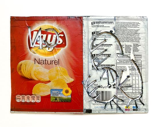 Lays natural by Mike Cloud contemporary artwork Painting