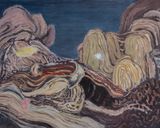 3  Dream Sense Mountain No.3 by Ji Lei contemporary artwork painting