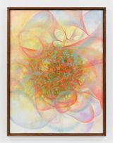 Cuepa joy spinning like the mist in the morning light by Firelei Baez contemporary artwork works on paper