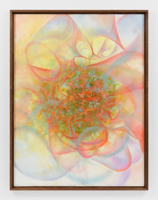 Cuepa joy spinning like the mist in the morning light by Firelei Baez contemporary artwork Works on Paper