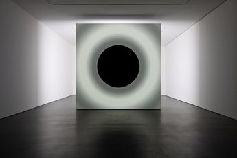 Contemporary art exhibition Ryoji Ikeda point of no return at Esther Schipper Esther Schipper Berlin Germany