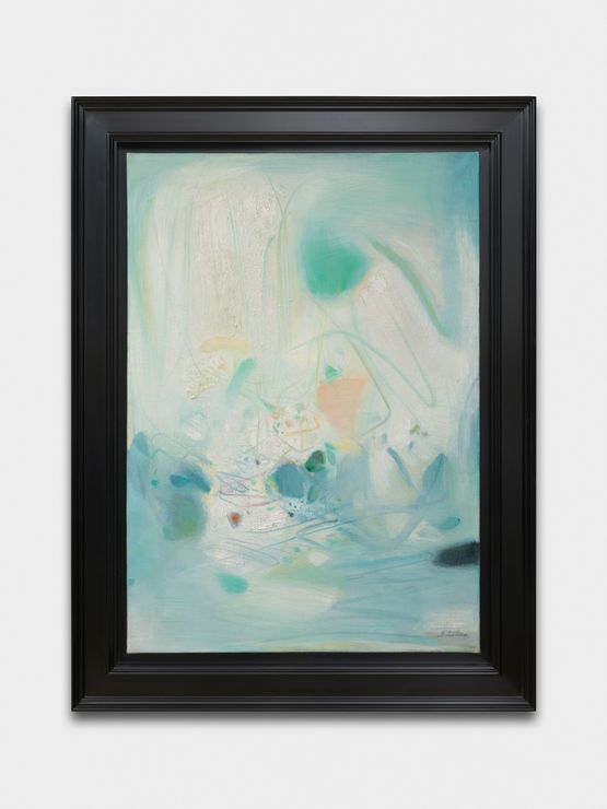 Clartes diaphanes 2 by Chu Teh-Chun contemporary artwork Painting