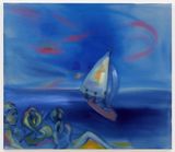 Blue Love by Sophie Von Hellermann contemporary artwork painting
