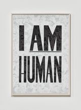 I Am Human by Hank Willis Thomas contemporary artwork print