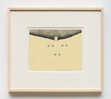 Eggs in Landscape by Faith Wilding contemporary artwork drawing works on paper