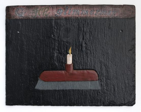 G for Glimmerman by Denis OConnor contemporary artwork Sculpture