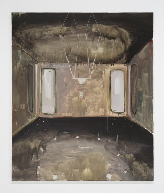 Tonight the air is filled with milk by Rudy Cremonini contemporary artwork Painting