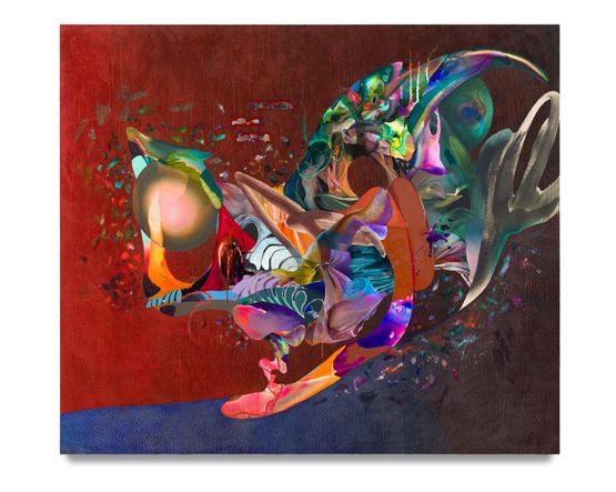 Even by a Nation of Devils by Ilana Savdie contemporary artwork Painting