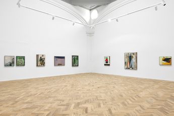 Contemporary art exhibition Aubrey Levinthal Mirror Matter at Ingleby Edinburgh United Kingdom