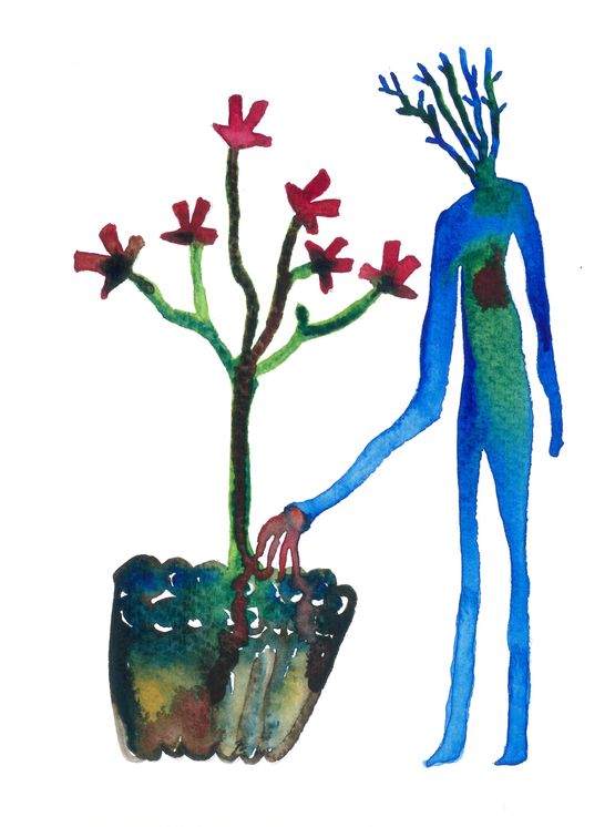 Untitled from The Gesture series by Nadim Karam contemporary artwork Painting